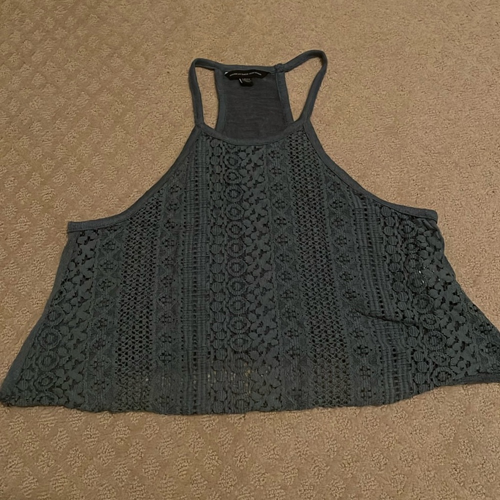 American Eagle Lace Racerback Tank